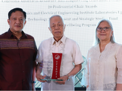 PHINMA’s Dr. Albarracin, PHINMA Foundation honored by UPERDFI